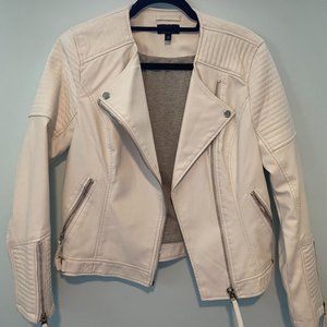 TOPSHOP faux leather biker jacket